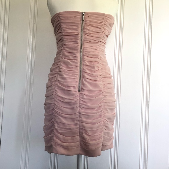 H&M blush pink strapless dress - Picture 2 of 2